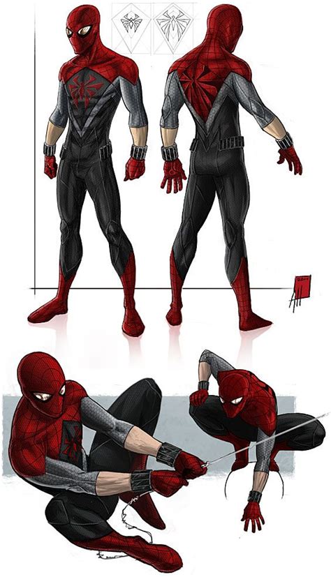 Spiderman superhero mascot